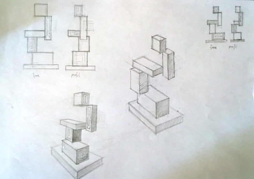'Language of the Earth II' | 200x80x30cm