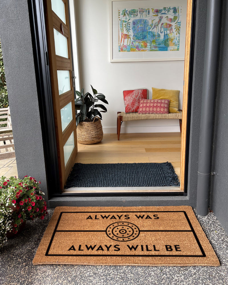 
                  
                    Welcome Mat | Always Was Always Will Be
                  
                