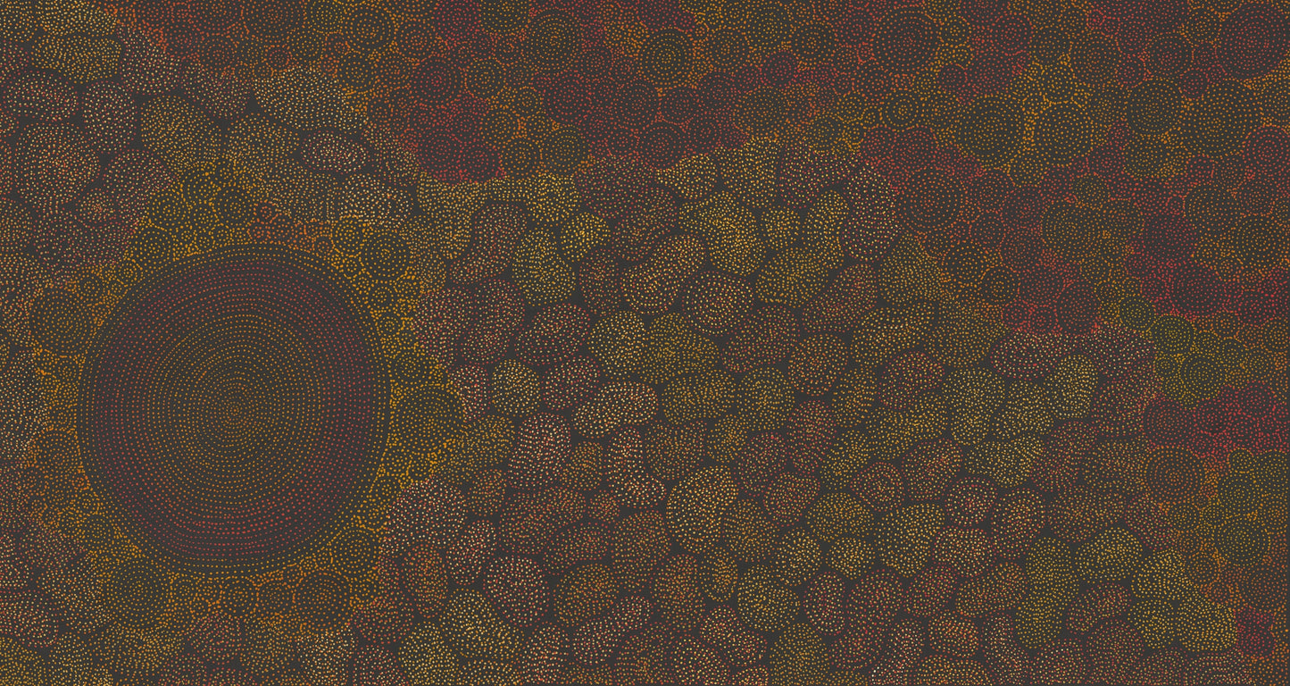 
                  
                    Sarrita King | 'Waterhole - Dry Season, 2023' | Canvas Print
                  
                