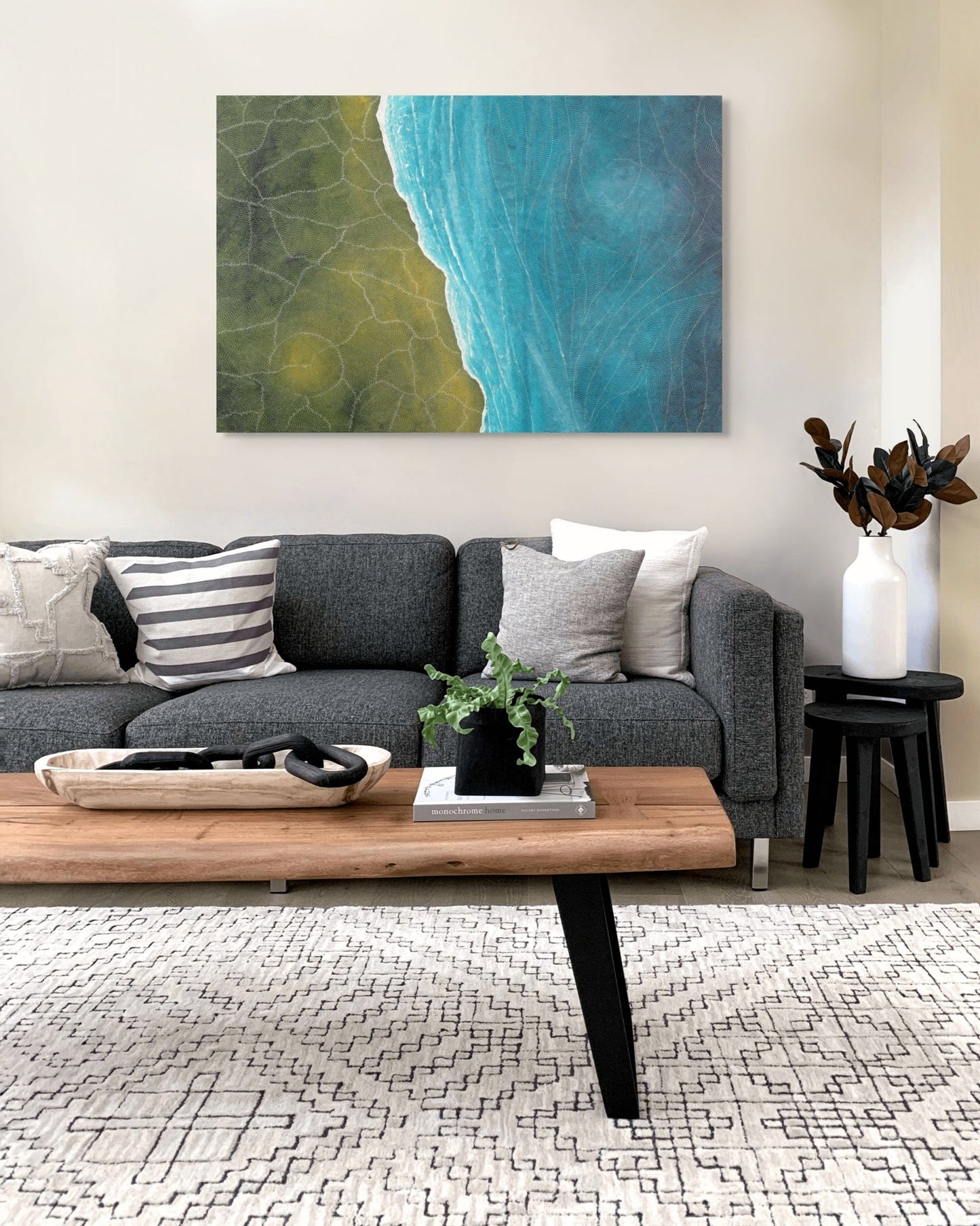 
                  
                    Sarrita King | 'Earth Elements, 2023' | Canvas Print
                  
                