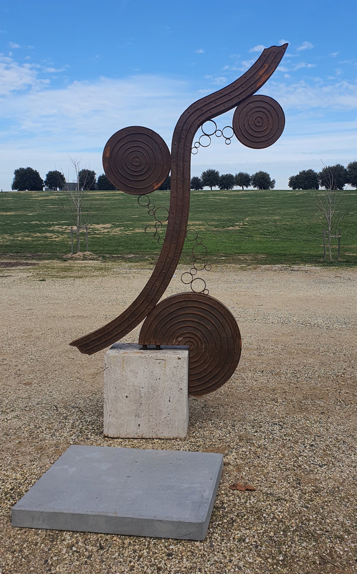 
                  
                    'My Country II' | 230x105x30cm
                  
                